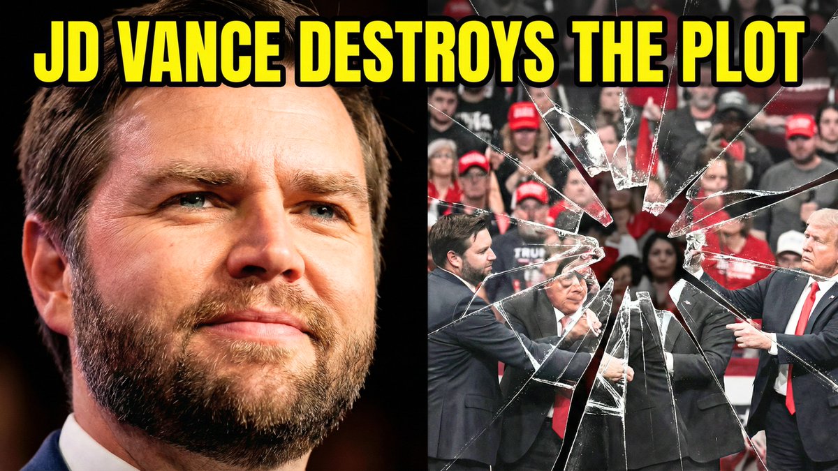 AI Prompt for High-Contrast YouTube Thumbnail with Heroic JD Vance Portrait