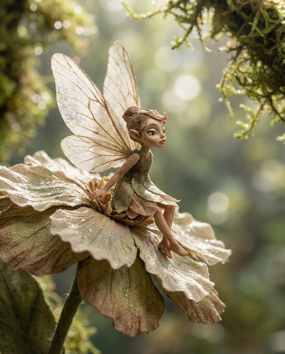 AI Prompt for High-Detail Whimsical Fairy Illustration