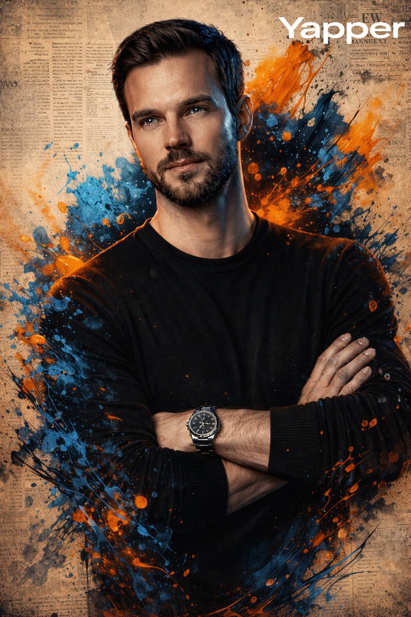 AI Prompt for High-End Digital Portrait Art with Vintage Newspaper Background