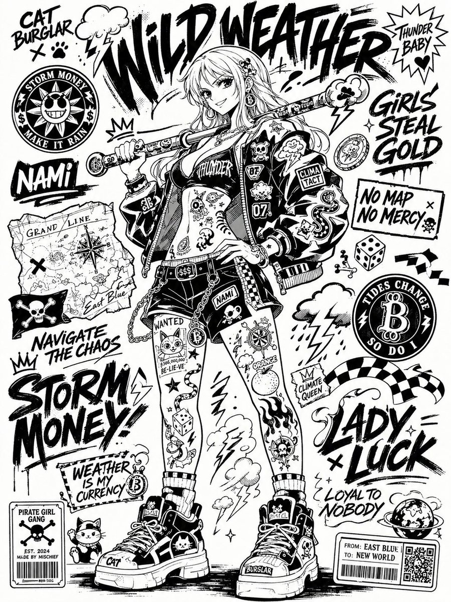 AI Prompt for High-Impact Street Poster with Tattoo Patterns