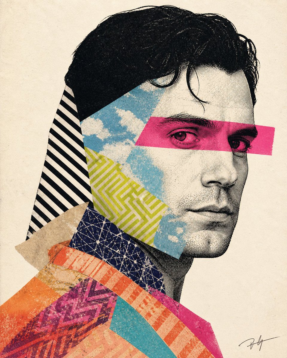 AI Prompt for High-Resolution Mixed-Media Collage Portrait Art