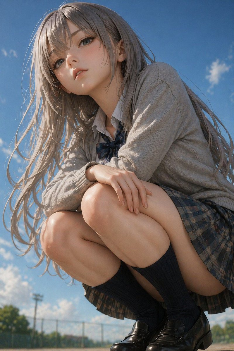 AI Prompt for Highly Detailed Anime Schoolgirl Portrait