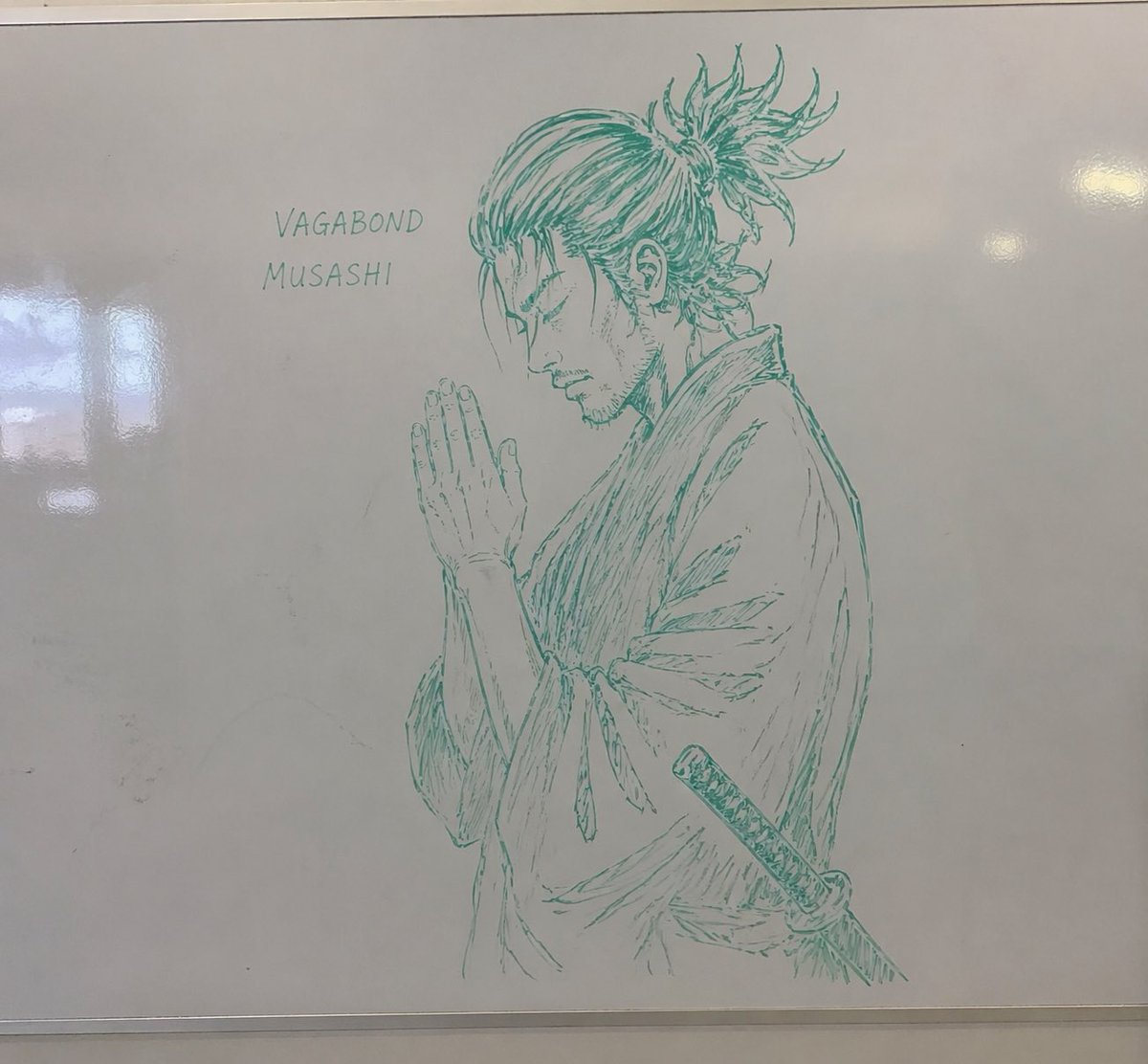 AI Prompt for Highly Detailed Anime-Style Whiteboard Illustration