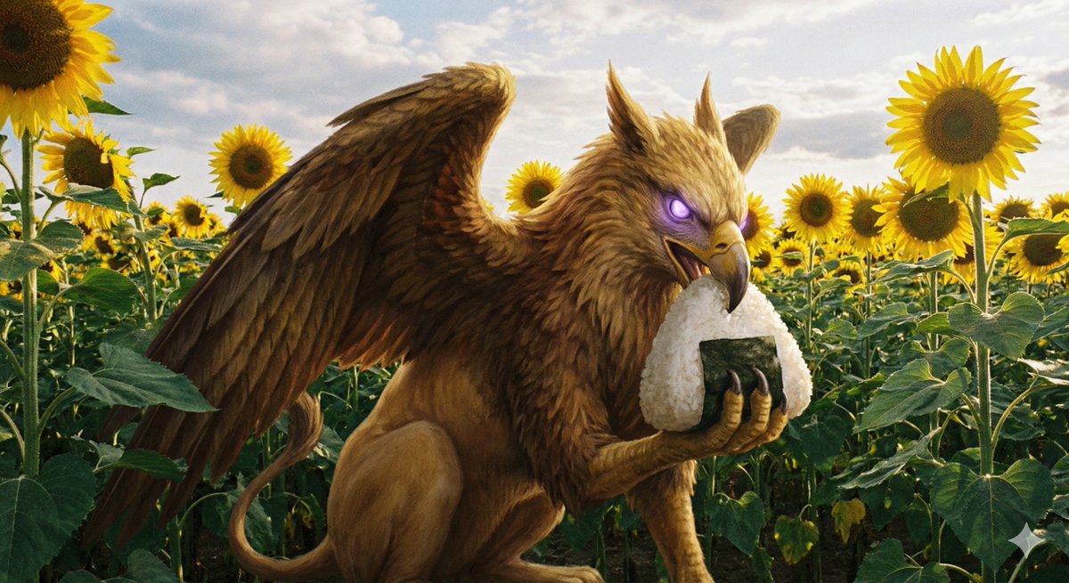 AI Prompt for Illustrative Hybrid Creature in Vibrant Landscape