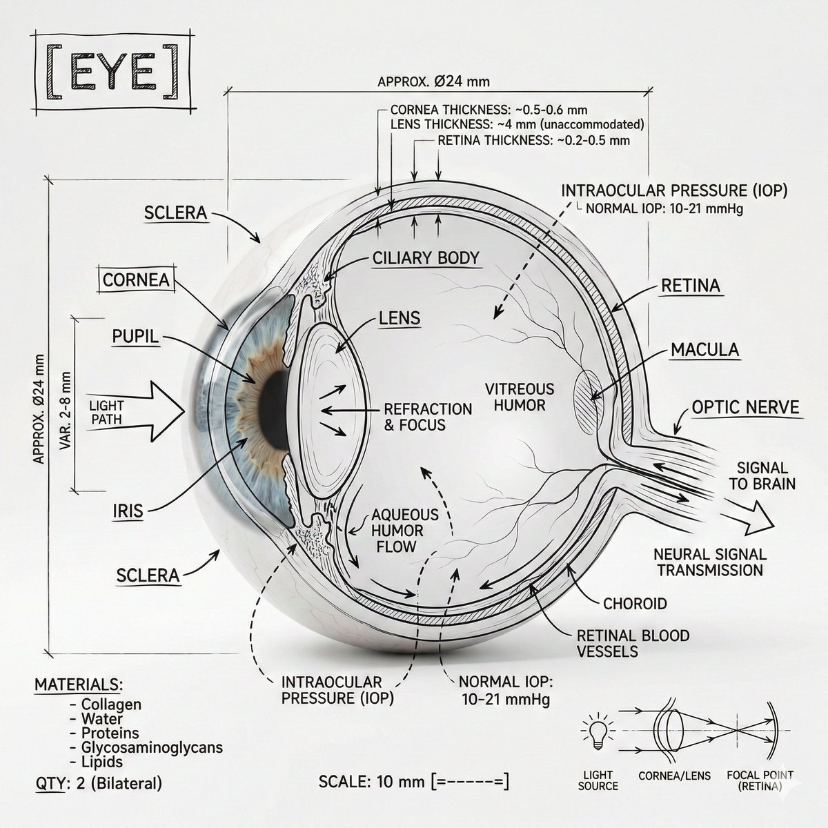 AI Prompt for Infographic Body Part Diagrams - Template for Education