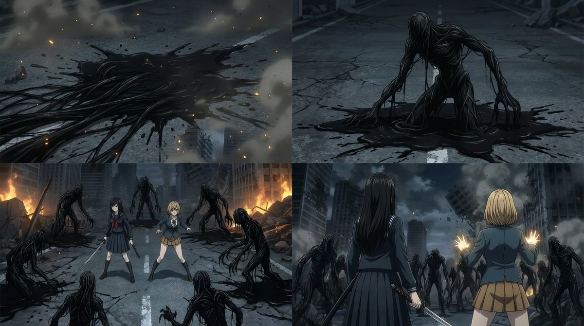 AI Prompt for Japanese OVA Style Comic Book Art