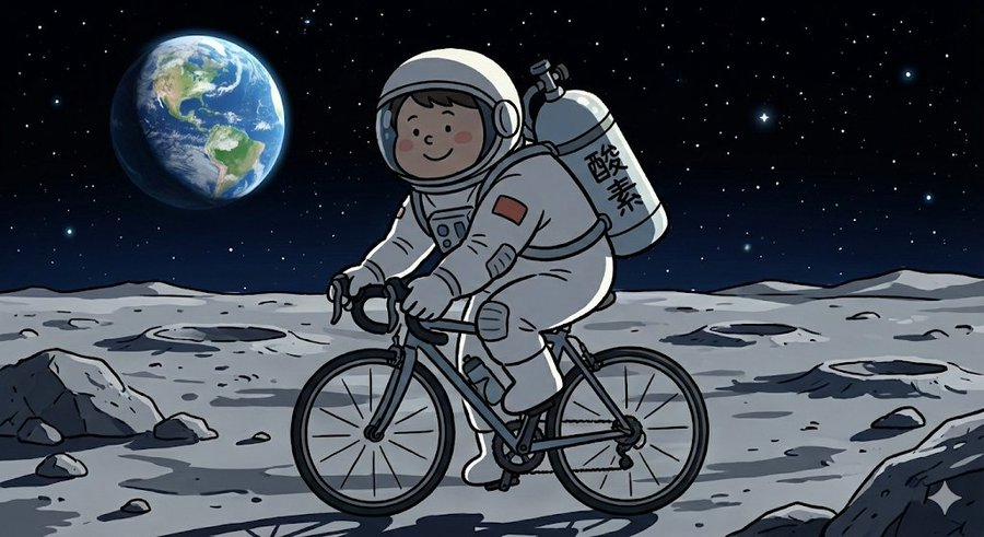 AI Prompt for Lunar Cycle Illustration