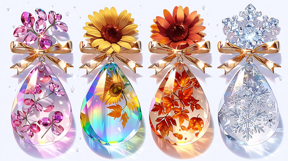 AI Prompt for Luxury Jewelry Set Design in Four Seasons Styling with Nano Banana Pro