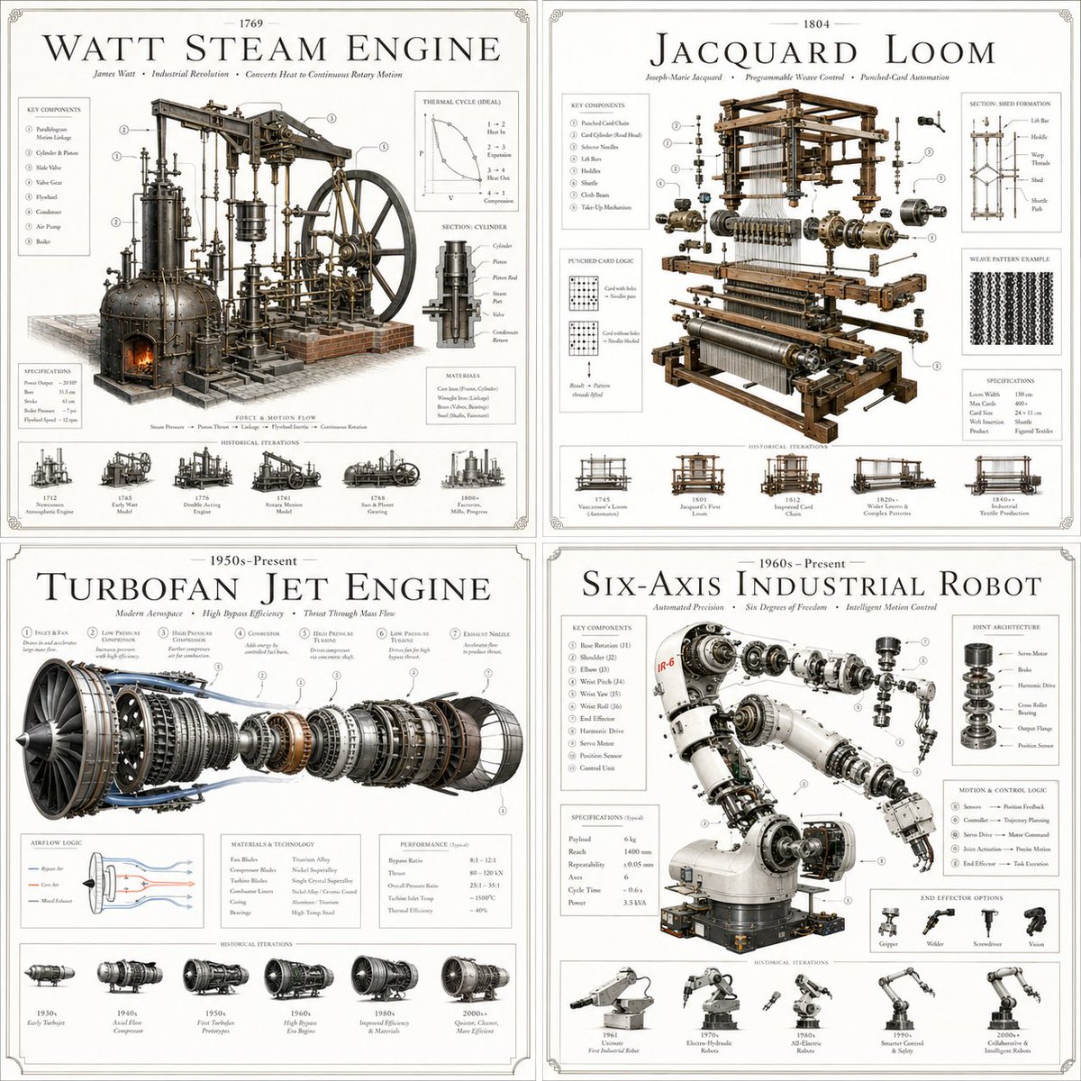 AI Prompt for Luxury Patent Posters with Technical Callouts
