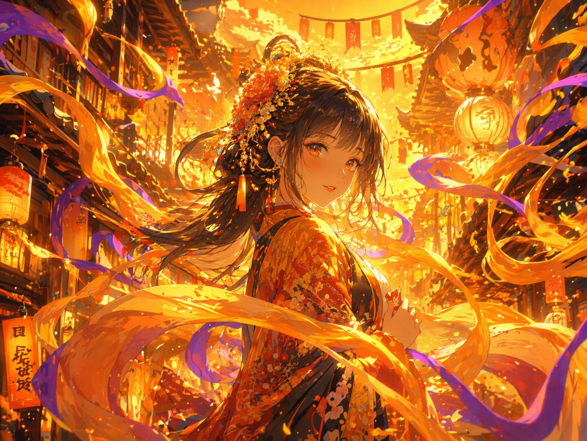 AI Prompt for Magical Anime Illustration Transformation