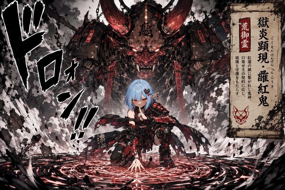 AI Prompt for Manga Character Summoning Image Generation
