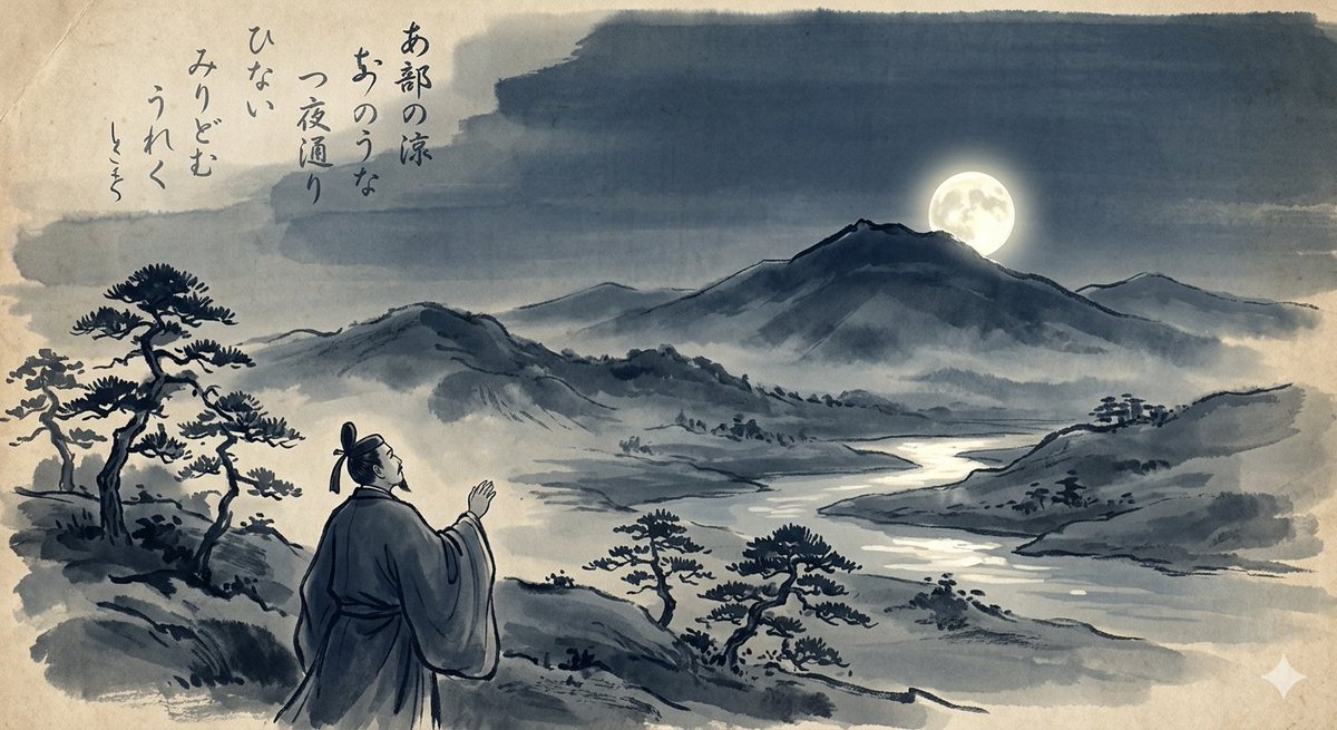 AI Prompt for Manyoshu Style Poetry Art