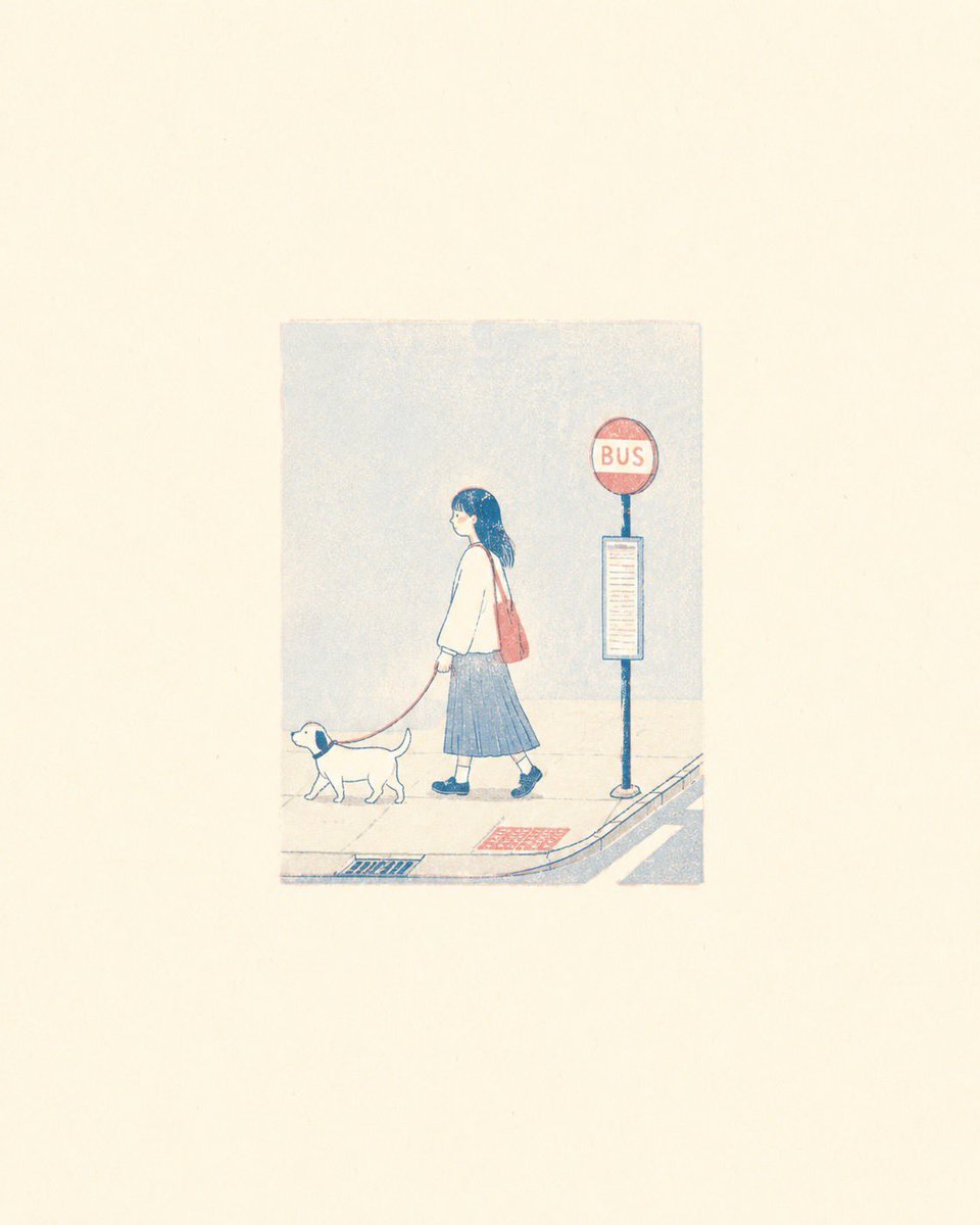AI Prompt for Minimalist Illustration - Risograph Style Poster Images