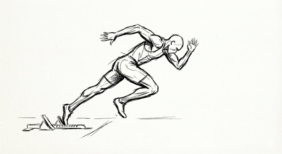 AI Prompt for Minimalist Ink Gesture Sketch Illustration