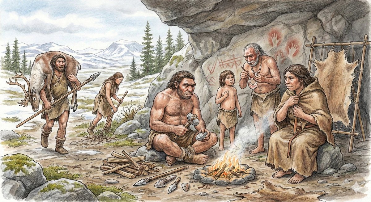 AI Prompt for Neanderthal Image Generation Based on Expert Knowledge