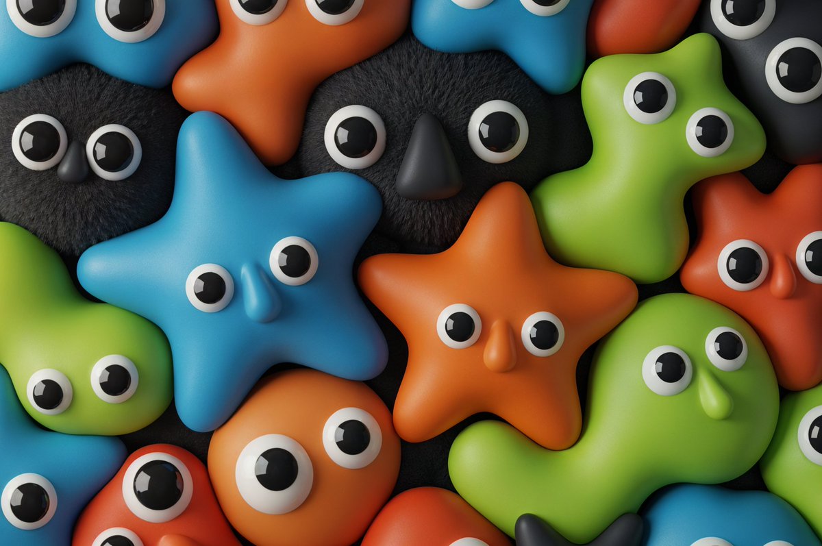 AI Prompt for Neo-Skeuomorphic Crowd Scene Art