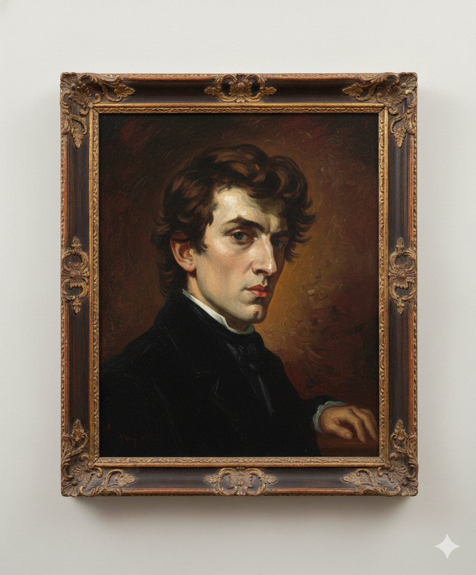 AI Prompt for Oil Painting Style Portrait Arrangement