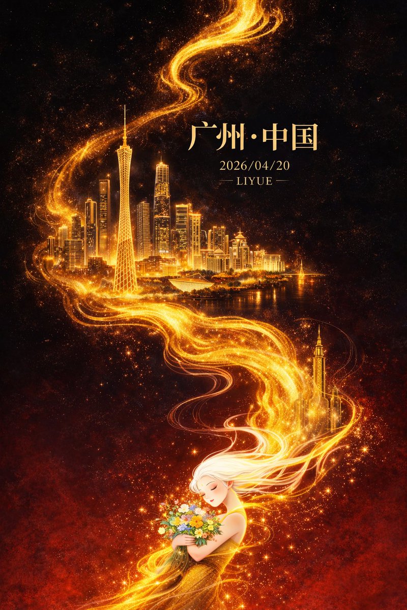 AI Prompt for Oriental Fantasy Cityscape with Golden Energy Flows