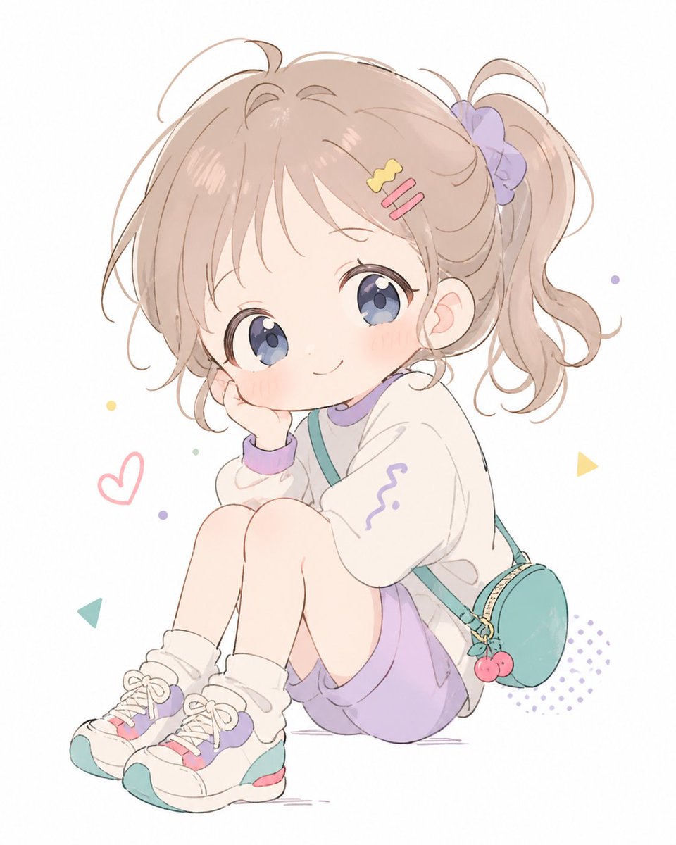AI Prompt for Pastel Chibi Girl Portrait - Kawaii Anime Style Character Art