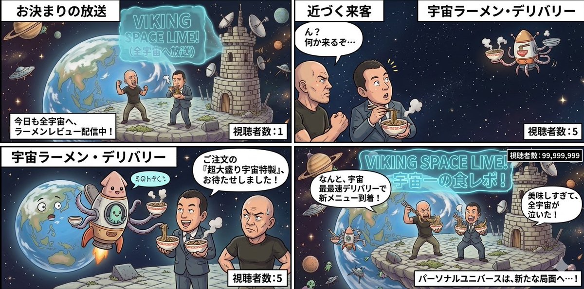 AI Prompt for Personal Universe Comic Manga Art
