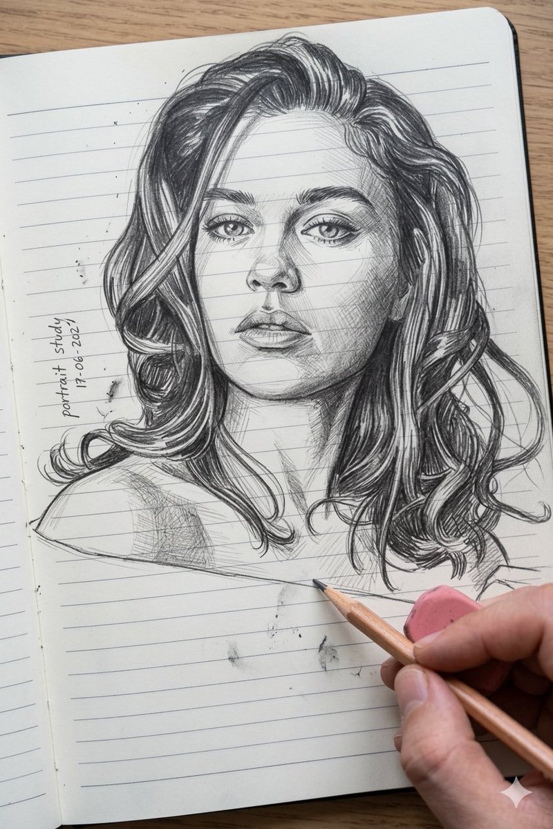 AI Prompt for Photo to Pencil Sketch FaceArt