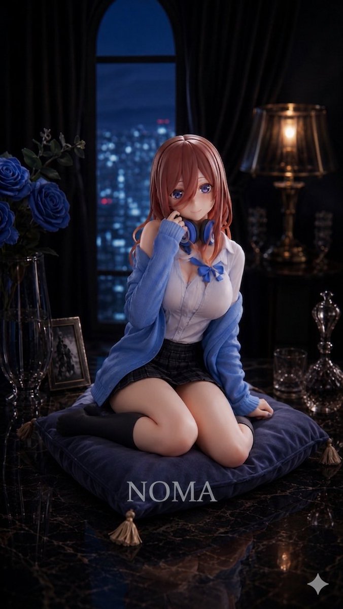 AI Prompt for Realistic Anime Prize Figure Photography
