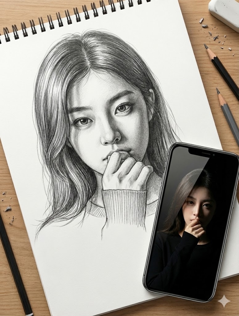 AI Prompt for Realistic Oil Painting Portraits with Natural Lighting