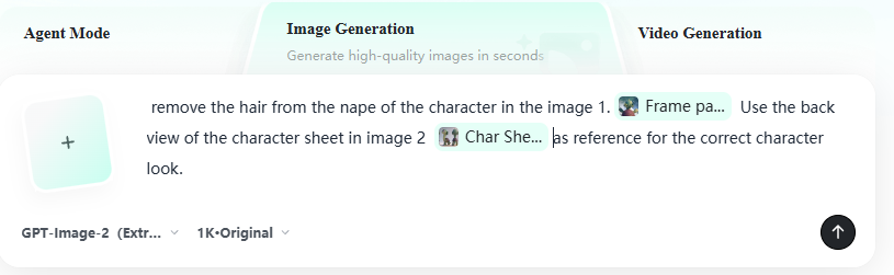 AI Prompt for Removing Hair Artifacts from Illustrations