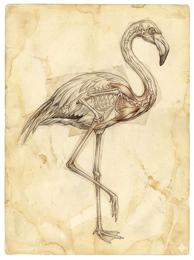 AI Prompt for Renaissance-Style Animal Illustrations with Anatomical Details