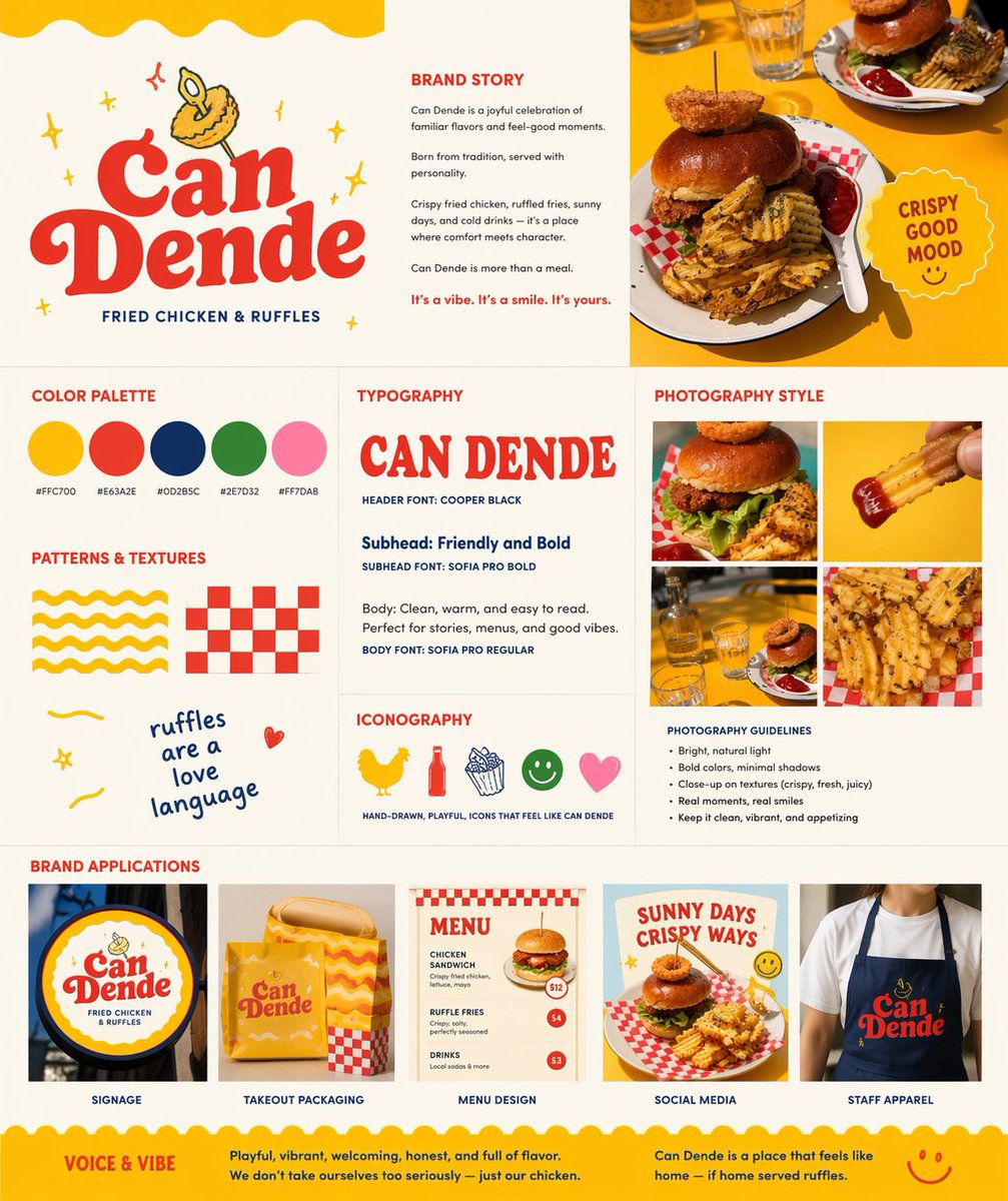AI Prompt for Retro Fast-Food Brand Boards: Generate Vintage Branding ID