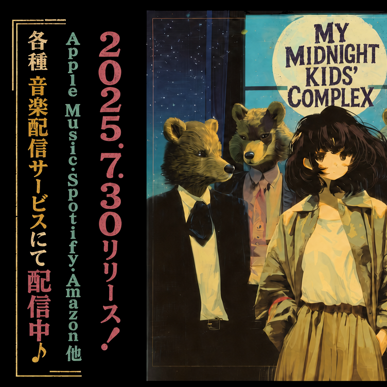 AI Prompt for Retro Japanese Music Poster with Vintage Typography