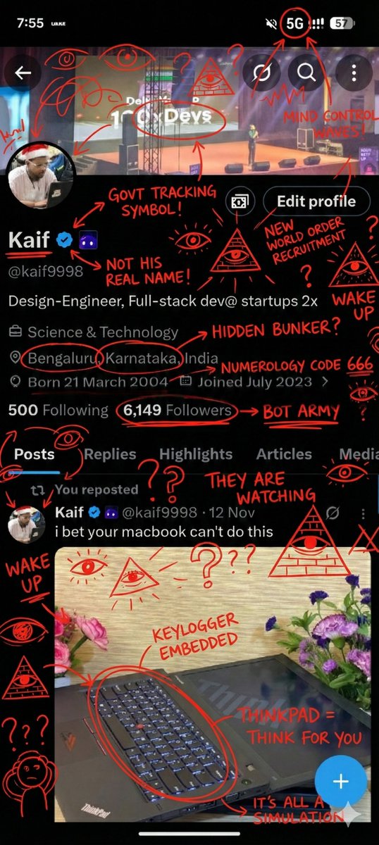 AI Prompt for Roast Scribble Effect Image Overlay
