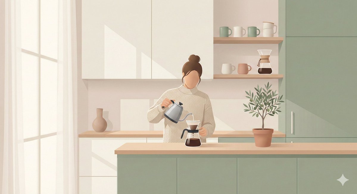 AI Prompt for Scandinavian Minimalist Illustration with Pastel Colors