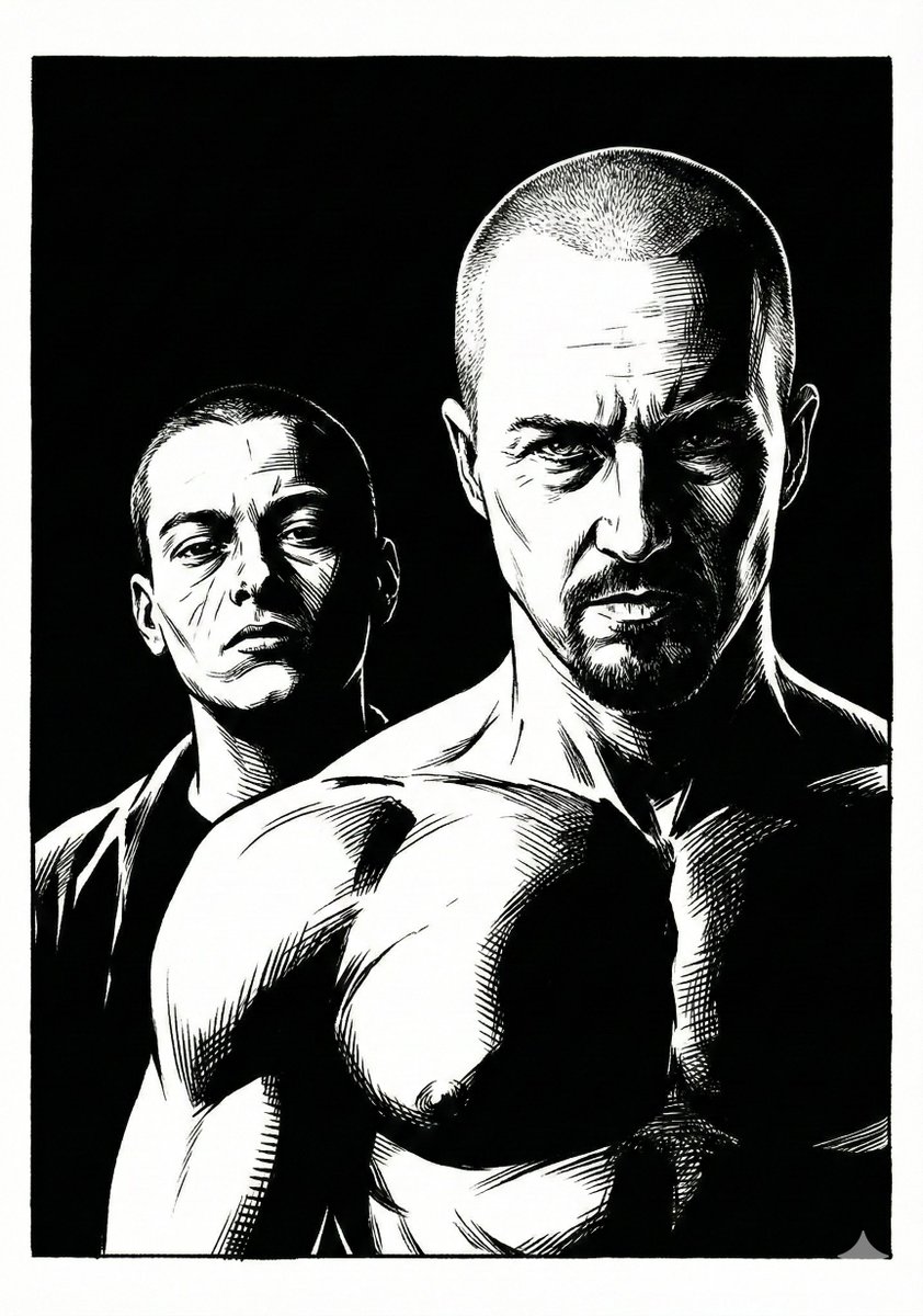 AI Prompt for Sin City Graphic Novel Style Art - Deep Shadows and Cross-Hatching