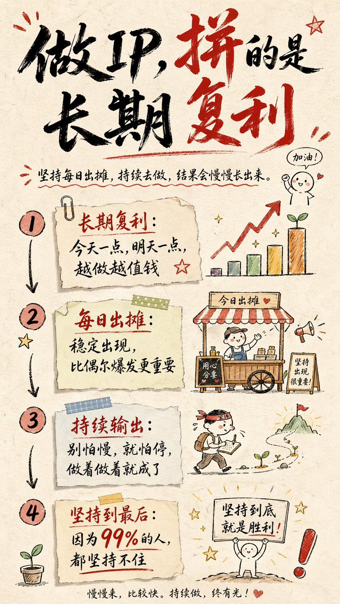 AI Prompt for Stylized Infographic Cards with Chinese Calligraphy