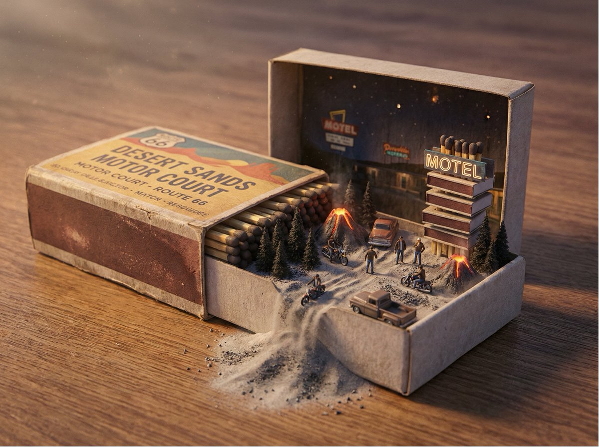 AI Prompt for Surreal Miniature Worlds - Generate Epic 3D Cinematic Scenes