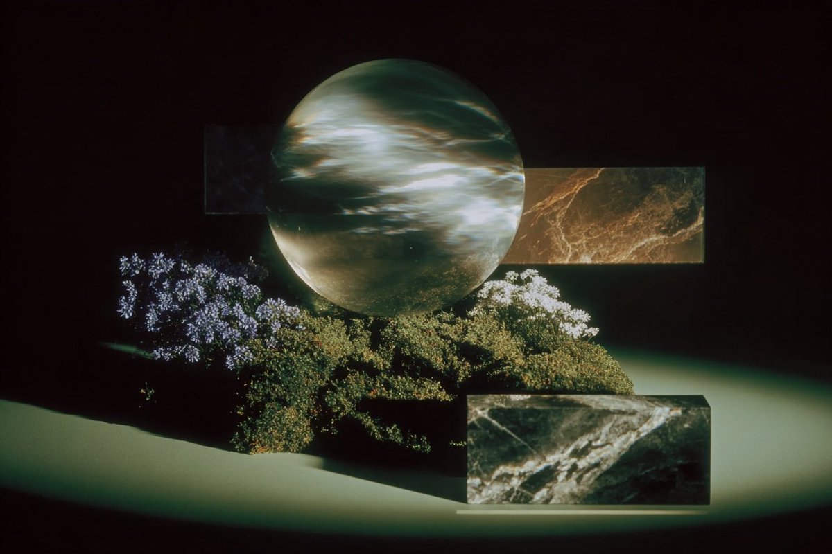 AI Prompt for Surreal Planetary Sculpture Still Life - Generate Cosmic Art