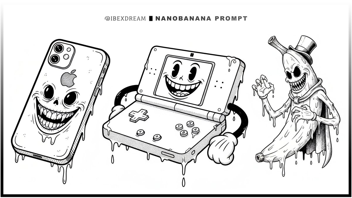 AI Prompt for Surreal Rubber-Hose Illustration with Vintage Comic Aesthetic