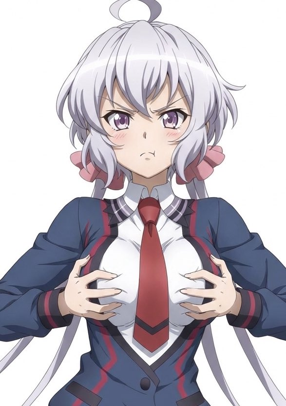 AI Prompt for Symphogear Winter Uniform Character Illustration