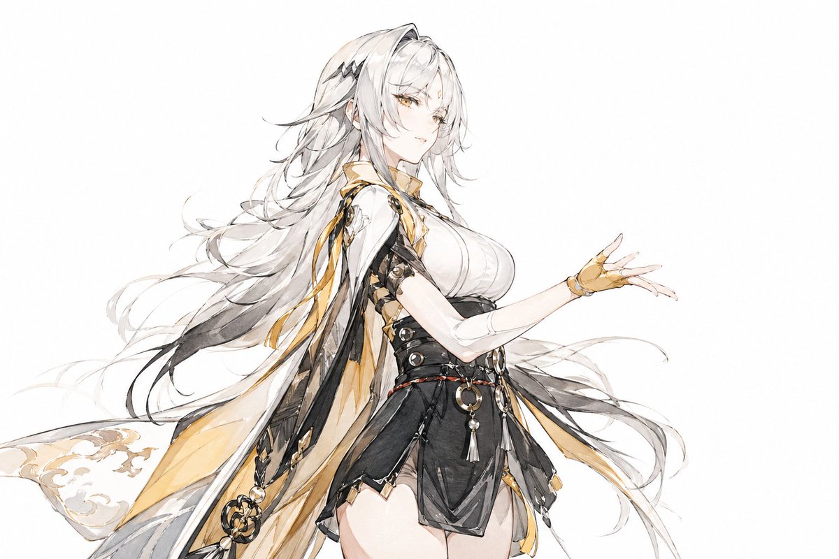 AI Prompt for Traditional Chinese Ink Illustration Style Character Art