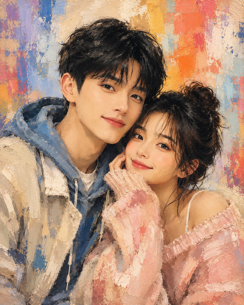 AI Prompt for Traditional Dry Brush Portrait Art with Distressed Texture