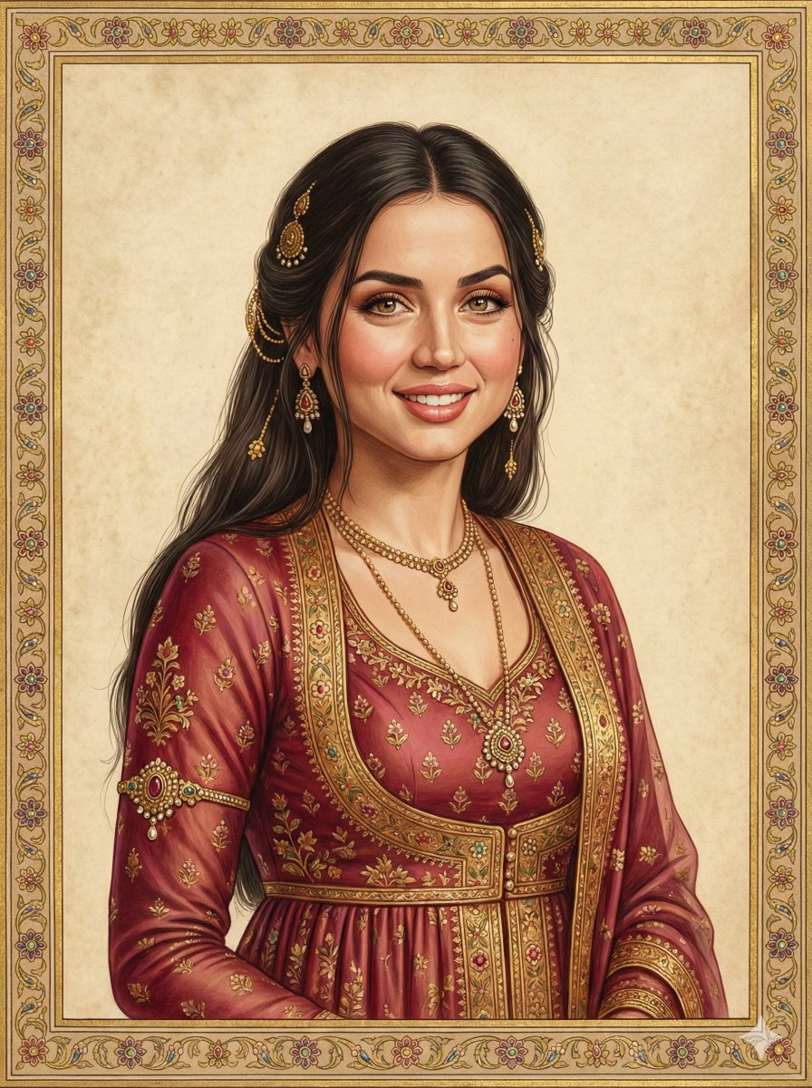 AI Prompt for Transfiguring Photos into Museum-Quality Indian Miniature Paintings