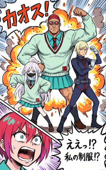 AI Prompt for Transforming Manga Layouts & Character Sketches into Awesome Comic Art