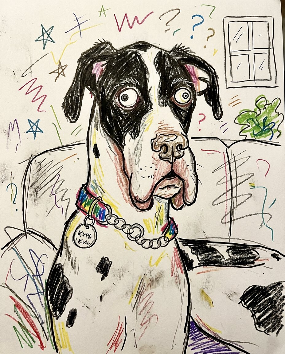 AI Prompt for Ugly Doodle Portrait Art