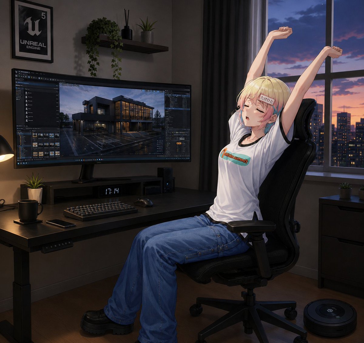 AI Prompt for Unreal Anime Developer Workspace Creation