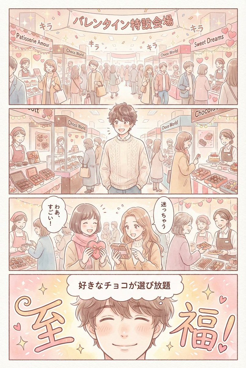 AI Prompt for Valentine's Chocolate Day Manga Scene Generator