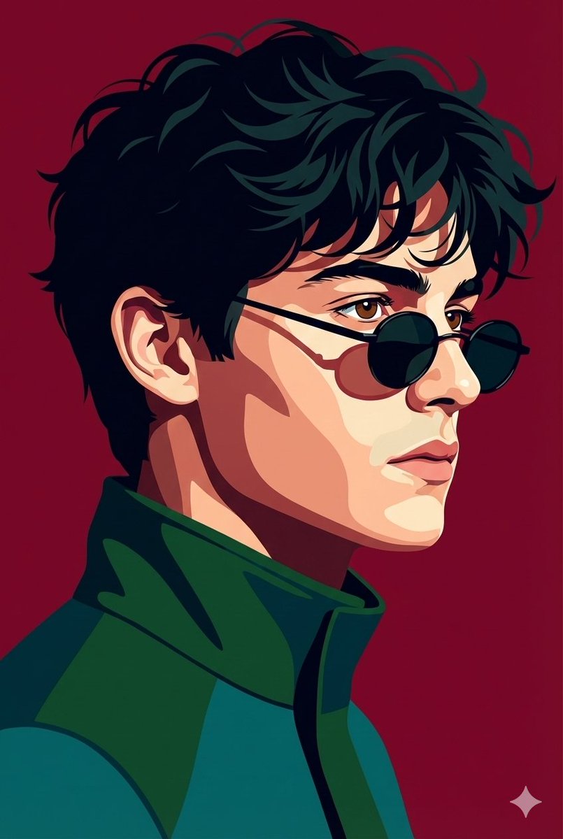 AI Prompt for Vectorized Profile Portraits with Textural Detail