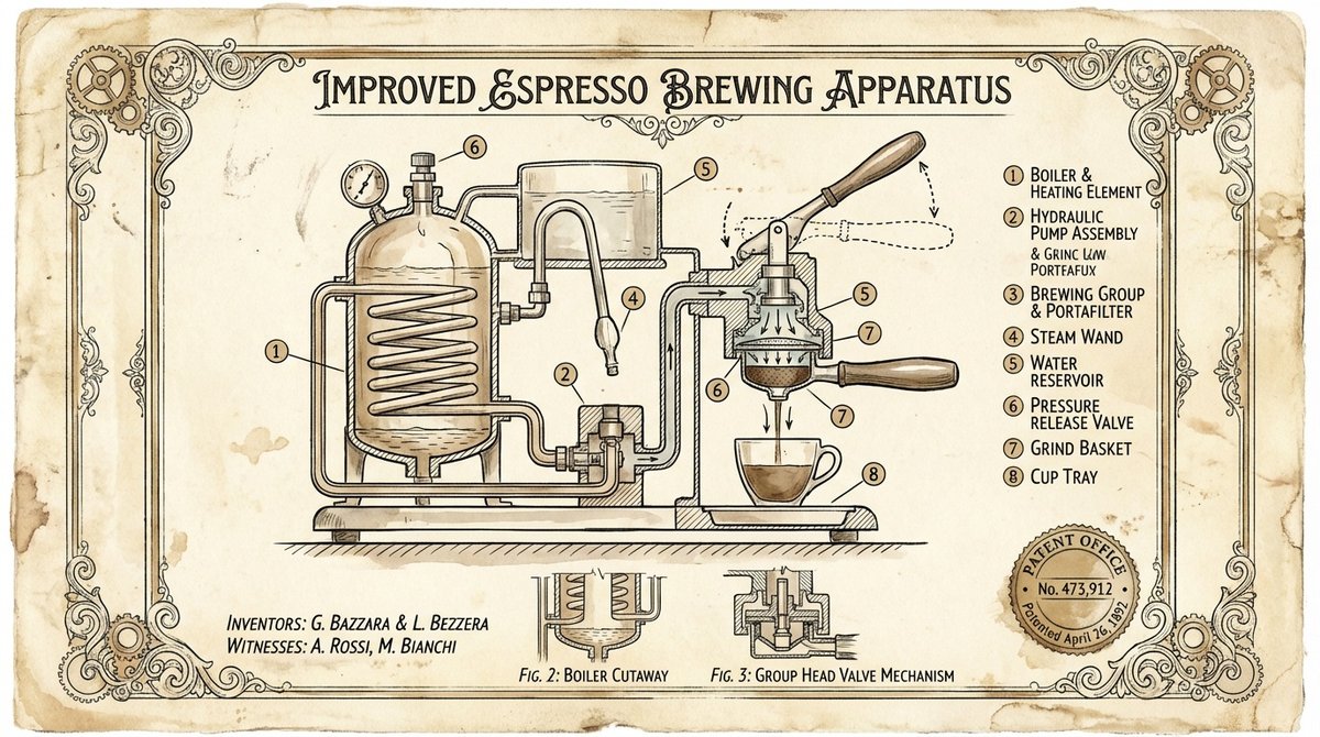 AI Prompt for Vintage Patent Drawing of Technical Illustrations