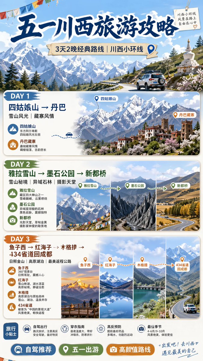 AI Prompt for Visual Travel Itinerary Infographic
