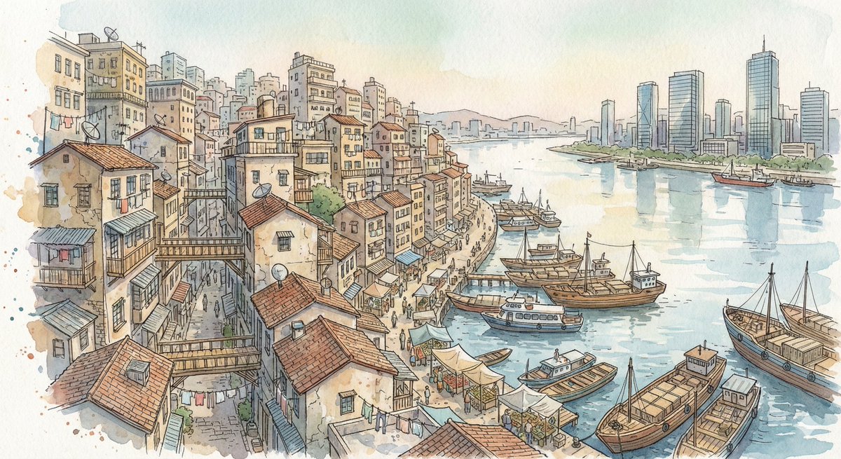AI Prompt for Watercolor Fantasy City Illustration with Storybook Aesthetic
